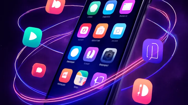 7666BET COM Sleek smartphone floating in space